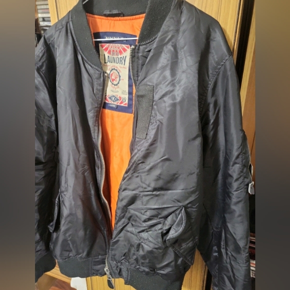 Tokyo Laundry Bomber Jacket Mens Size L - Picture 3 of 3